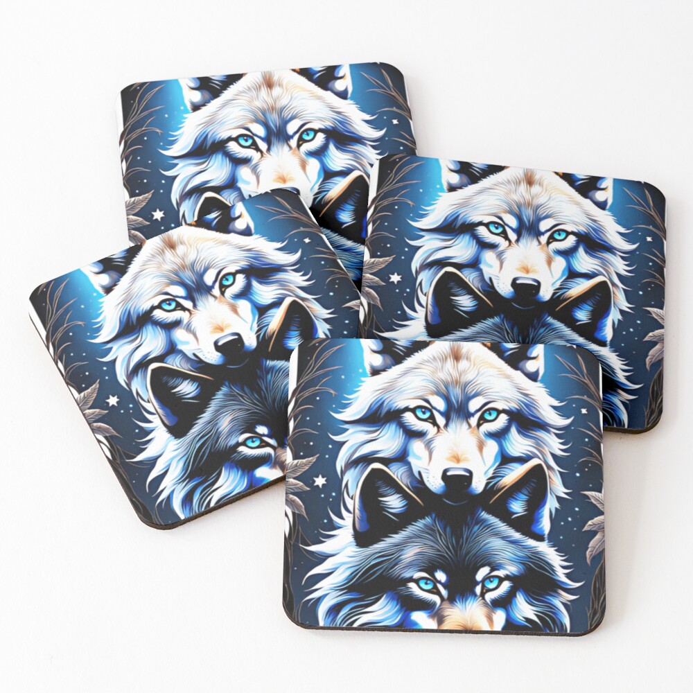 Item preview, Coasters (Set of 4) designed and sold by TWINSLEO.
