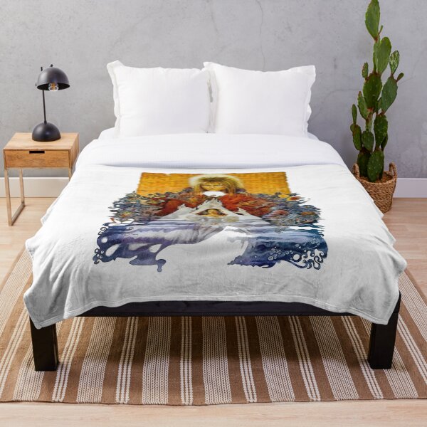 The Realm of the Goblin King Throw Blanket