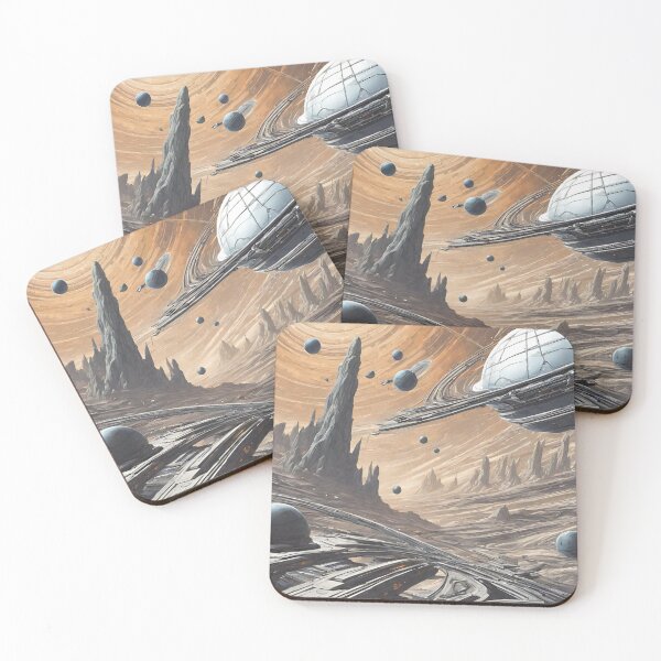 Item preview, Horizons Ablaze: A Glimpse into the Future Cosmos designed and sold by Raffaellek.