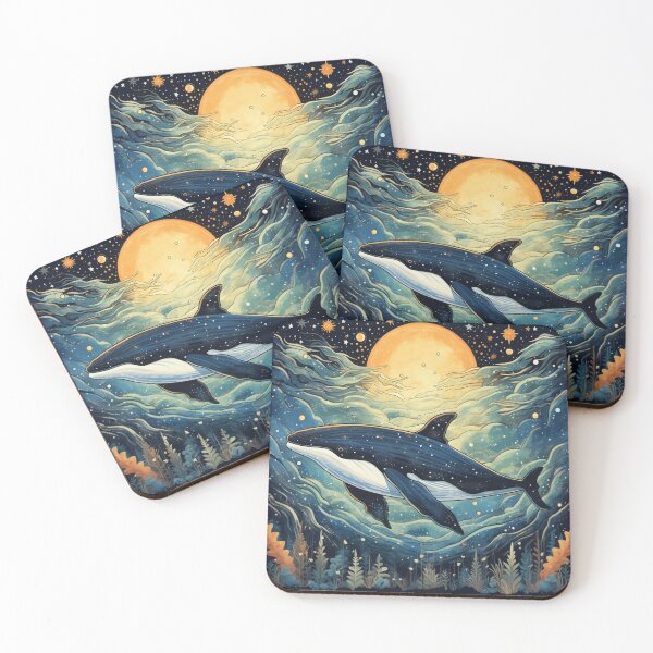 Item preview, Whale in a cosmic environment designed and sold by LittleOF Arty.