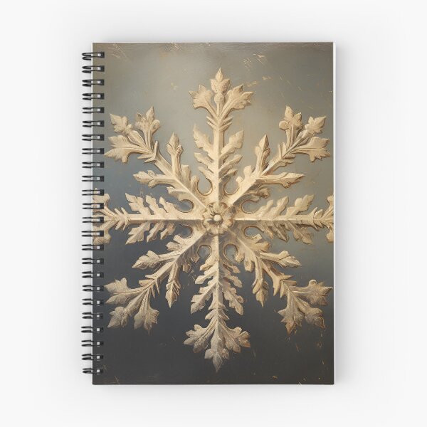 Item preview, Antique oil painting of a snowflake designed and sold by dcrc.
