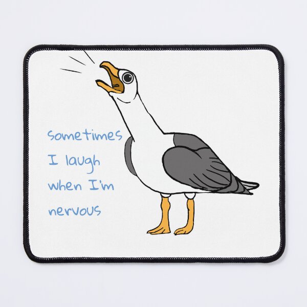 Item preview, Self-conscious Seagull designed and sold by UnderbiteShop.