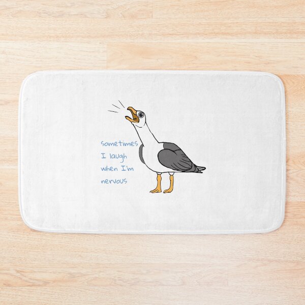 Item preview, Self-conscious Seagull designed and sold by UnderbiteShop.
