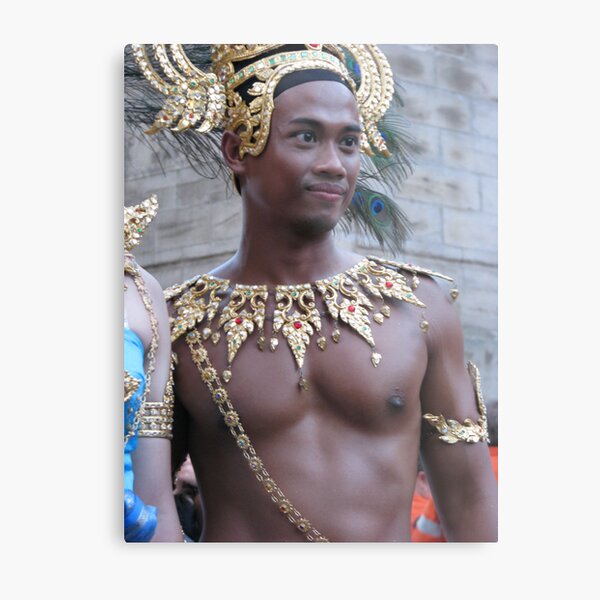 Golden Boy Metal Print