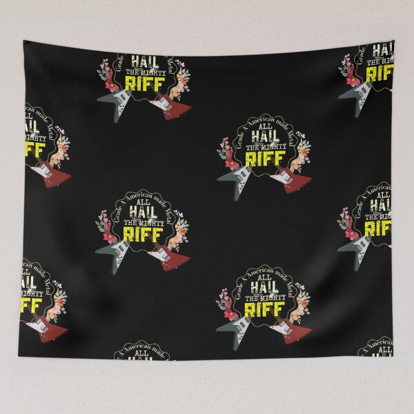Item preview, All Hail The Mighty Riff designed and sold by Racyfun77.