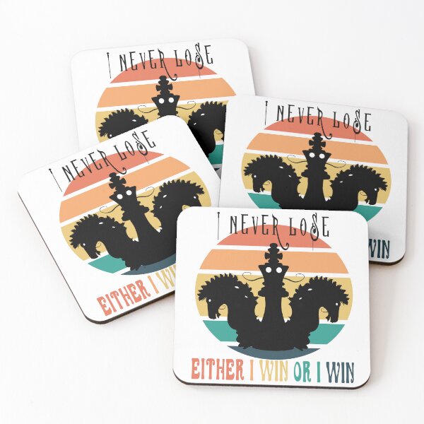Item preview, Chess Lover Art For Men Women Kid I never Lose Either i win or i win board games designed and sold by SEKAIHUNTER.