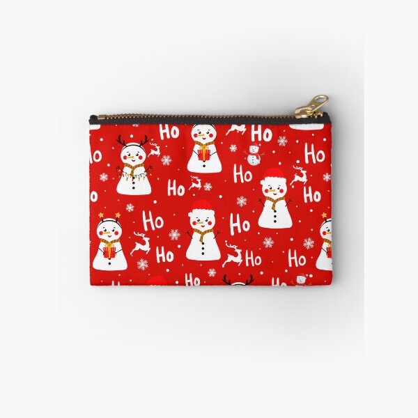Item preview, Ho Ho Ho Snowman and Reindeer Print designed and sold by WillowandTees.
