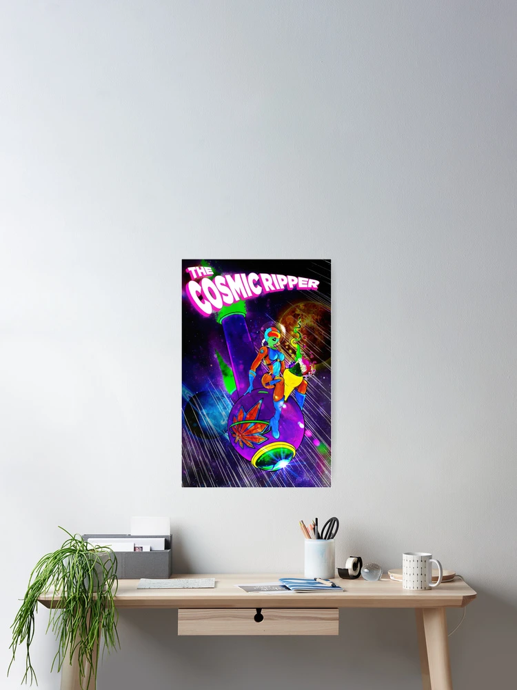 Thumbnail 2 of 3, Poster, The Cosmic Ripper designed and sold by GilmoreDesignCo.