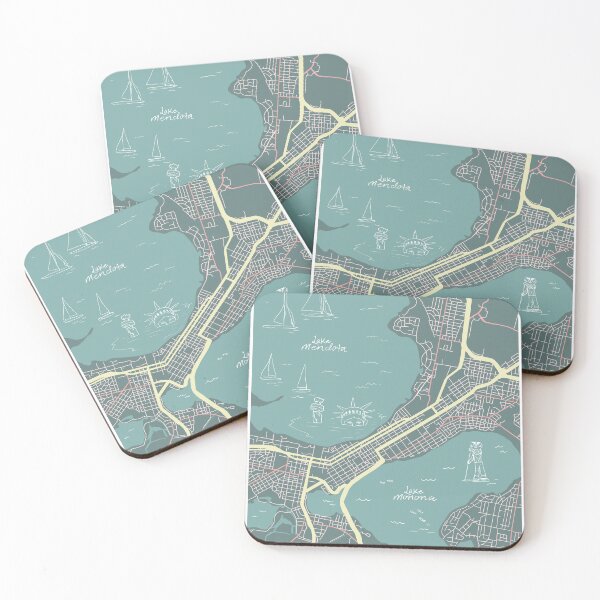 Item preview, map of madison, wisconsin designed and sold by sandpiperdesigns.
