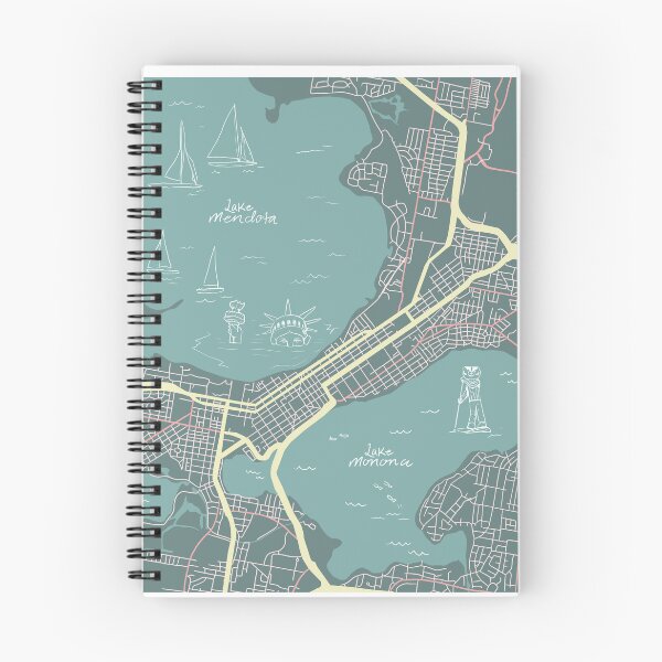 Item preview, map of madison, wisconsin designed and sold by sandpiperdesigns.