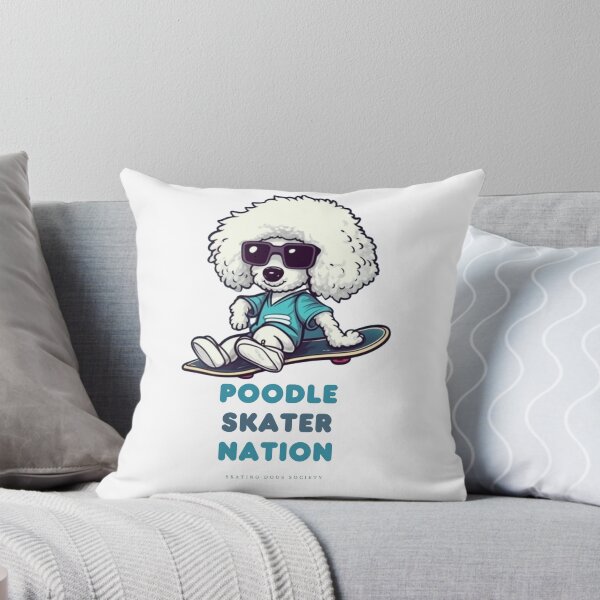 Item preview, Poodle Dog Skateboarding designed and sold by Artonello.