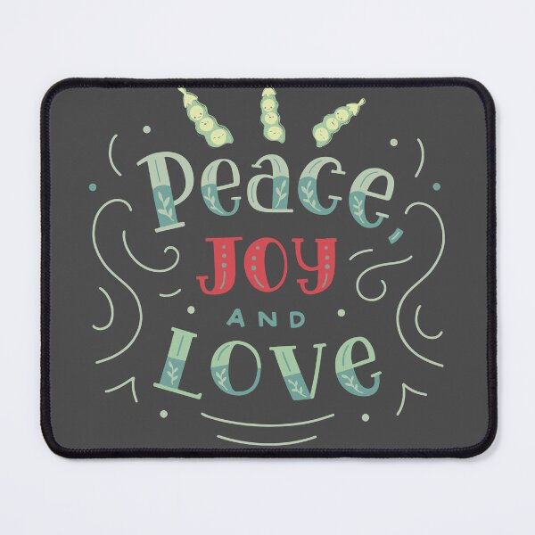 Item preview, Peace (peas) love joy designed and sold by Shadyfruit.