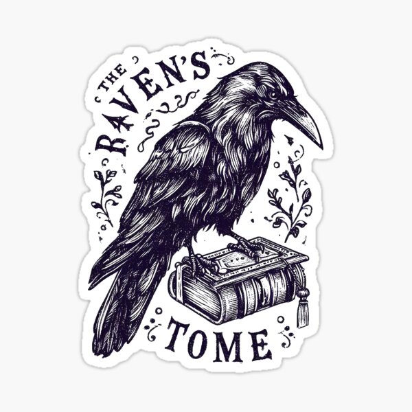 Item preview, The Raven's Tome designed and sold by The Ravens Tome.