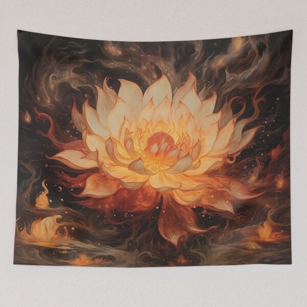 Item preview, Flames in Bloom designed and sold by riquishop.