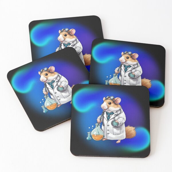Item preview, science guinea pig - science hamster designed and sold by Carola-art.