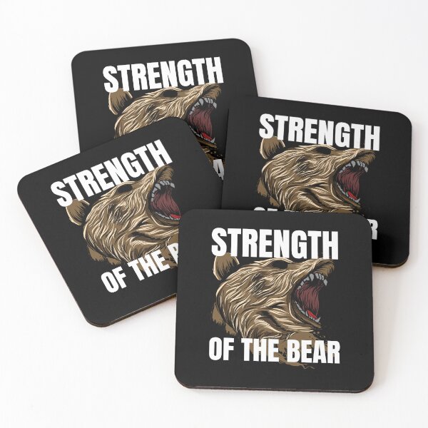 Item preview, Bear's Might: Unleash Your Inner Strength designed and sold by SlickCity.