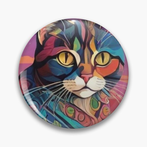 Item preview, The cat with its colors designed and sold by Sebaseseu.