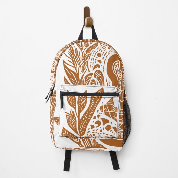 Item preview, Intricate Guitar and Leaf Design - Russet Orange designed and sold by SW-Graphics.