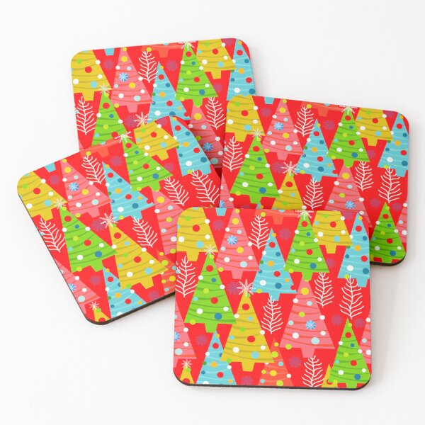 Item preview, Vibrant Christmas Tree Print designed and sold by WillowandTees.
