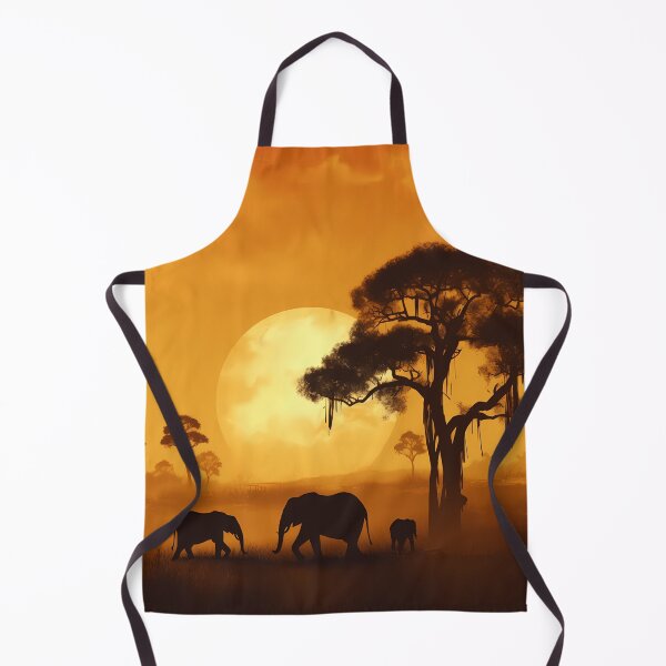 Item preview, A Serenade in Silhouette: Sunset on the Savanna designed and sold by Seetears.
