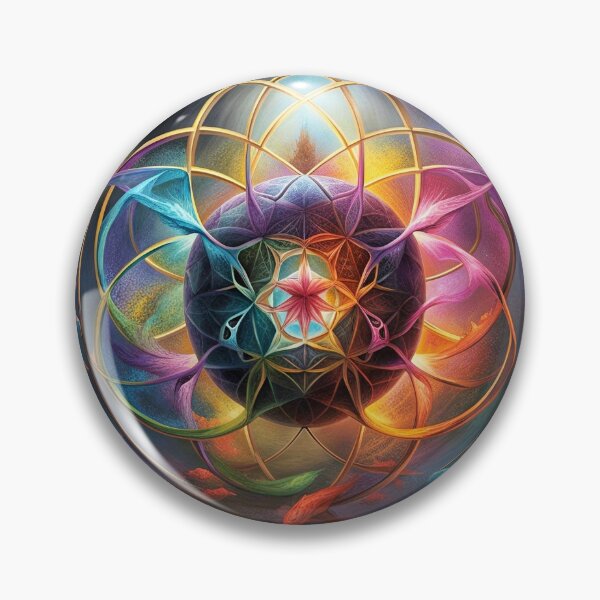 Item preview, flower of life in the heavens, symbolic geometric visualization figure designed and sold by Creativesphotos.