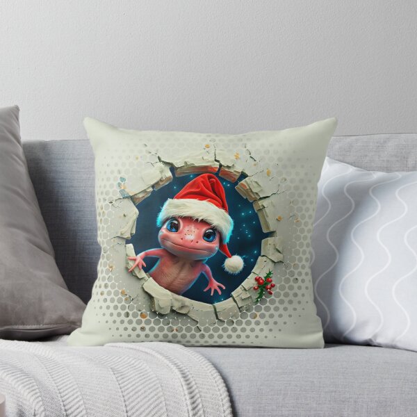 Item preview, Meet the Cutest Axolotl in Town: Santa's Little Helper designed and sold by H Jonas.