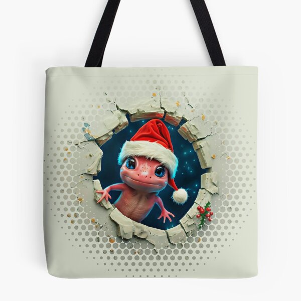 Item preview, Meet the Cutest Axolotl in Town: Santa's Little Helper designed and sold by H Jonas.