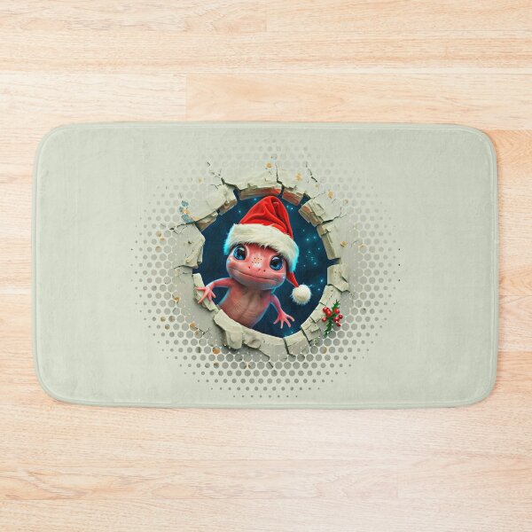 Item preview, Meet the Cutest Axolotl in Town: Santa's Little Helper designed and sold by H Jonas.