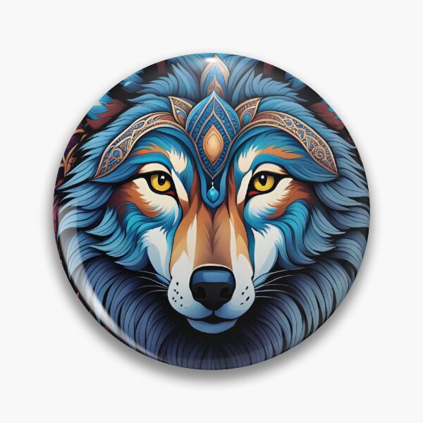 Item preview, Wolf Mandala designed and sold by RoxanneG.