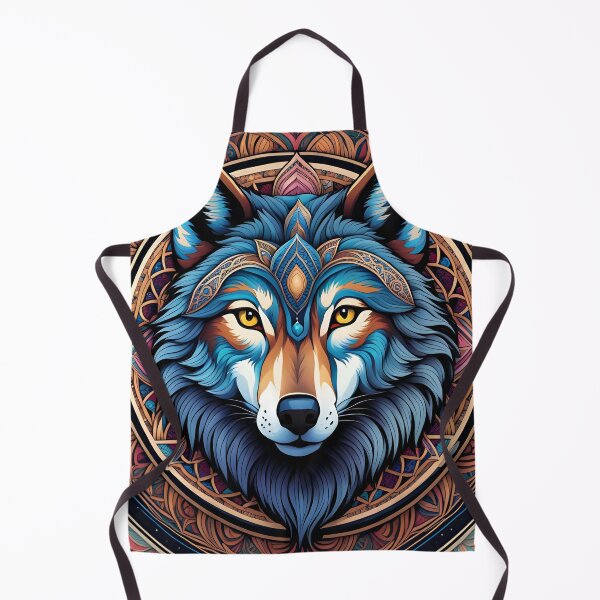 Item preview, Wolf Mandala designed and sold by RoxanneG.