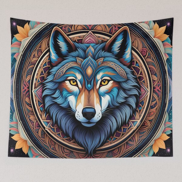 Item preview, Wolf Mandala designed and sold by RoxanneG.