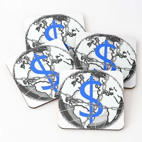 Item preview, Money Unlocks the World designed and sold by WageSlavery.