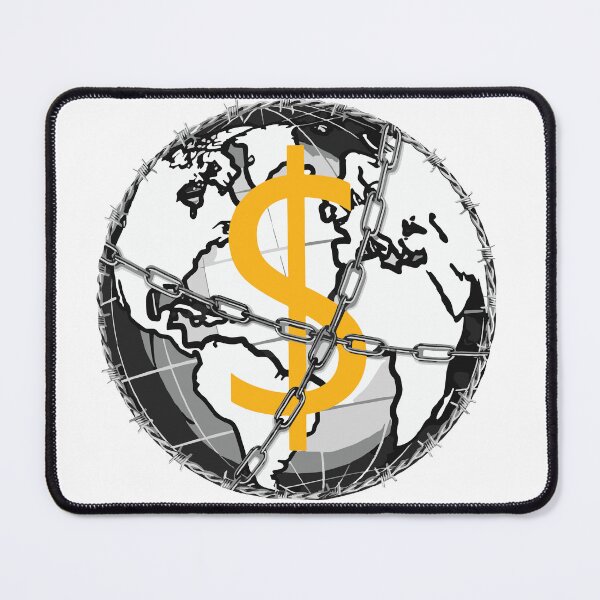 Item preview, Money Unlocks the World Yellow designed and sold by WageSlavery.