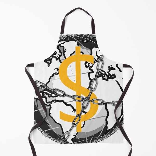 Item preview, Money Unlocks the World Yellow designed and sold by WageSlavery.