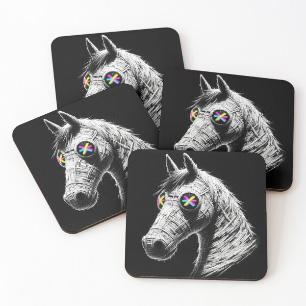 Item preview, Horse chalk effect sketch. designed and sold by urbanjungle403.