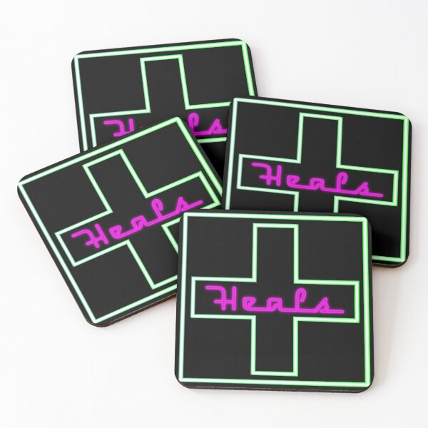 Item preview, Neon Heal Symbol designed and sold by MCDPShop.