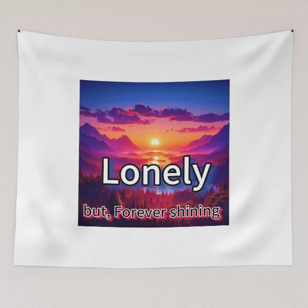 Item preview, Lonely Sun  designed and sold by RoyalMob.