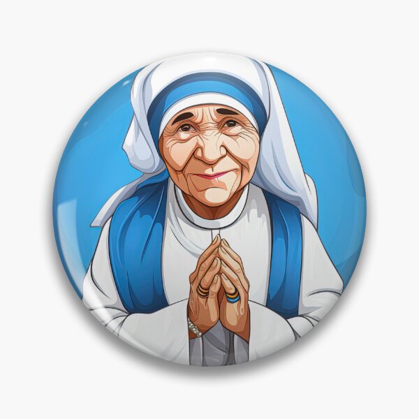 Item preview, Mother Teresa | cute style designed and sold by ComicsFactory.