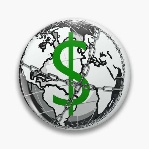 Item preview, Money Unlocks the World Green designed and sold by WageSlavery.