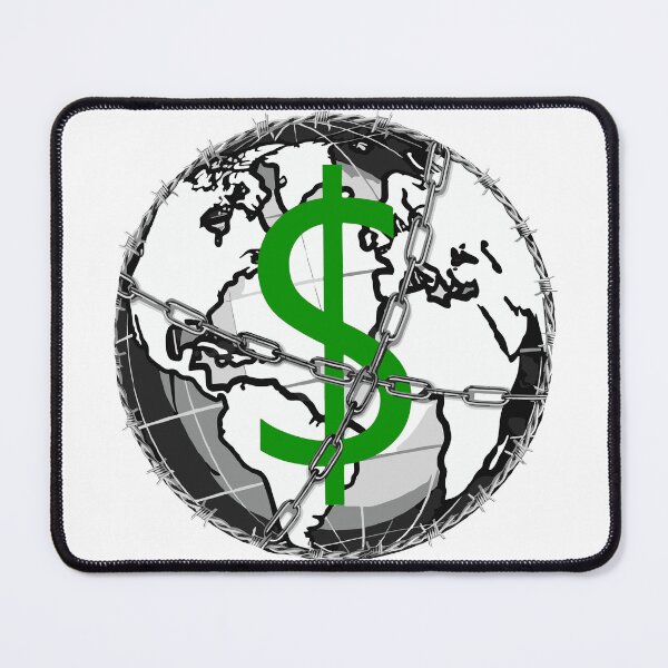 Item preview, Money Unlocks the World Green designed and sold by WageSlavery.