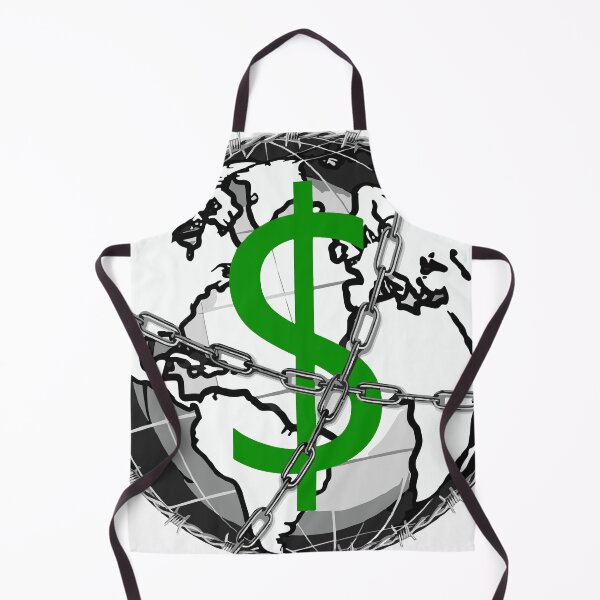 Item preview, Money Unlocks the World Green designed and sold by WageSlavery.