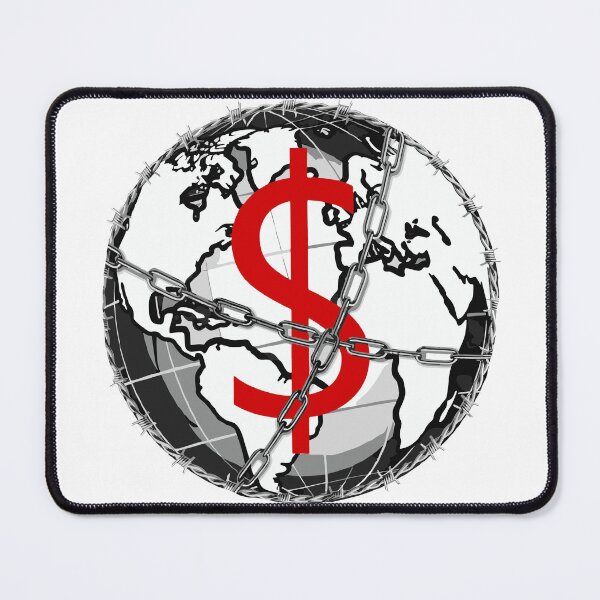 Item preview, Money Unlocks the World Red designed and sold by WageSlavery.