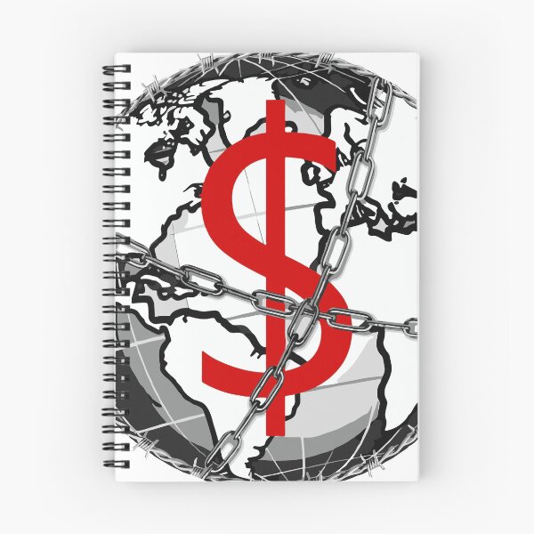 Item preview, Money Unlocks the World Red designed and sold by WageSlavery.
