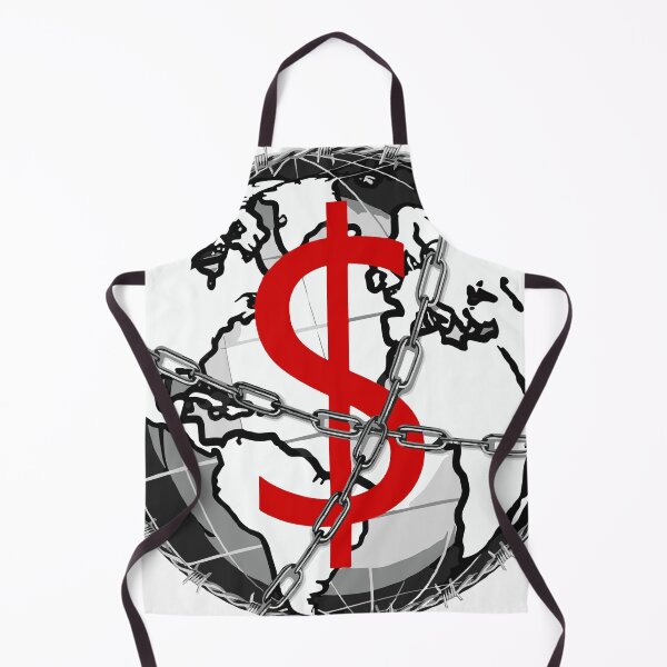 Item preview, Money Unlocks the World Red designed and sold by WageSlavery.