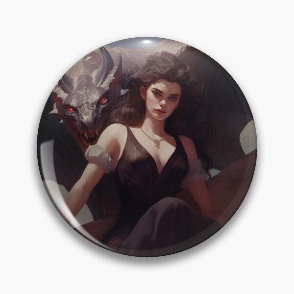 Item preview, Violet and Tairn Fanart  designed and sold by faewildlingart.