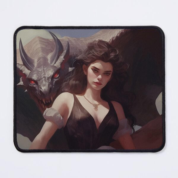 Item preview, Violet and Tairn Fanart  designed and sold by faewildlingart.