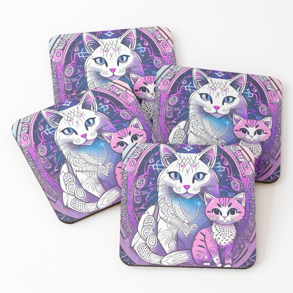 Item preview, Mandala cat 4 designed and sold by Mandalahijo.