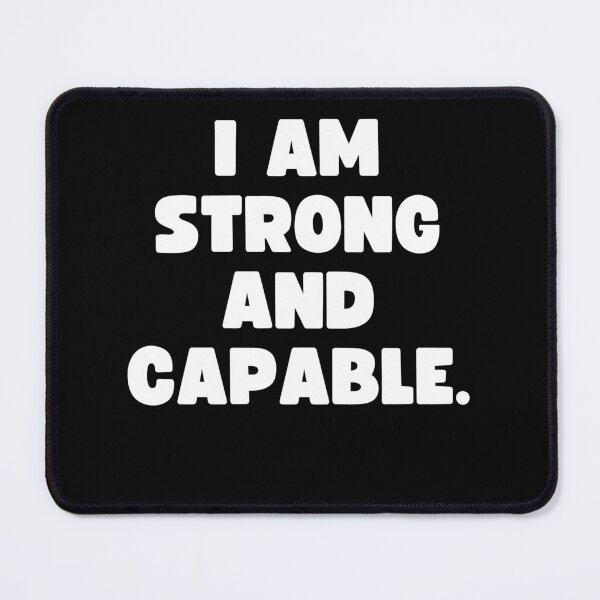 Item preview, I am strong and capable. designed and sold by Mizoandaliou.