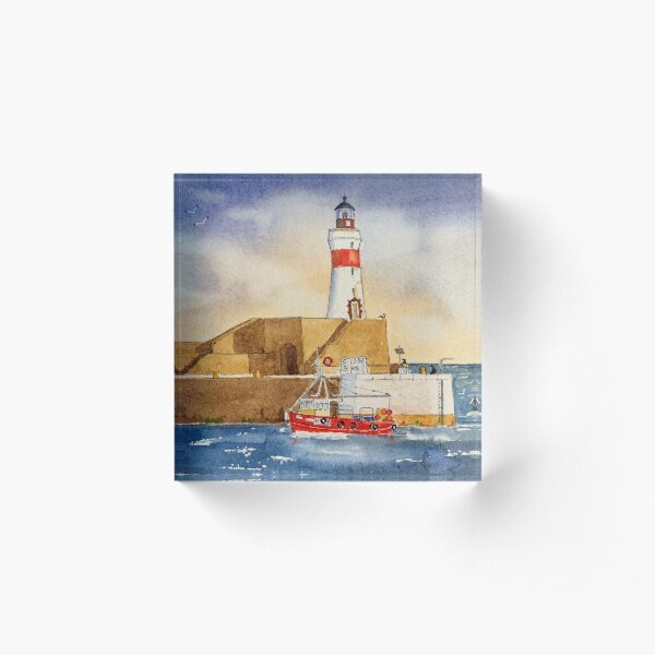 Artikelvorschau, Fraserburgh Harbour Lighthouse, Schottland entworfen und verkauft von John Ray.