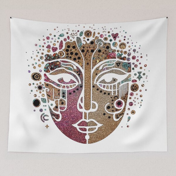 Item preview, Copy of Glowing face  designed and sold by elrashedy007.